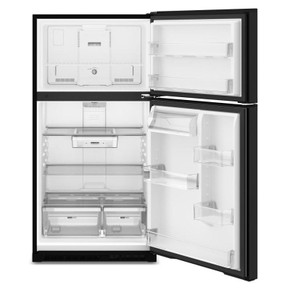 Whirlpool® 33-inch Wide Top Freezer Refrigerator with Total Coverage Cooling- 21 Cu. Ft. WRTX7421TB