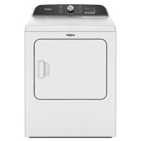 7.0 Cu. Ft. Whirlpool® Top Load Gas Dryer with Moisture Sensor WGD6150PW