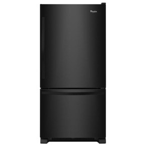 Whirlpool® 22 cu. ft. Bottom-Freezer Refrigerator with Freezer Drawer WRB322DMBB