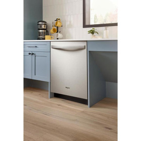 Whirlpool® 44 dBA Dishwasher Flush with Cabinets with 3rd Rack WDT550SAPB