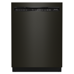 Kitchenaid® 39 dBA Dishwasher in PrintShield™ Finish with Third Level Utensil Rack KDFE204KBS