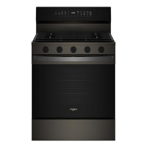 Whirlpool® 30-inch Smart Gas Range with Air Cooking Technology, Steam/Self Cleaning, Rapid Preheat 5.3 CuFt Capacity WFGS7530RV