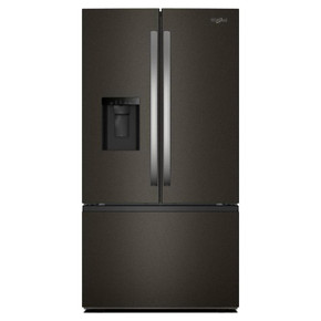 Whirlpool® 36-Inch French Door Refrigerator with In-Door Water and Ice Maker - 30 cu. ft. WRFF3536SV