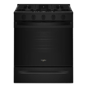 Whirlpool® 30-inch Gas Range with Air Cooking Technology WSGS5030SB