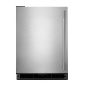 Kitchenaid® 24" Undercounter Refrigerator with Stainless Steel Door KURL124SSB
