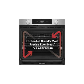 Kitchenaid® 30-inch Smart Electric Double Wall Oven with Intelligent Cooking Camera - PrintShield™ Finish KOED930SPS