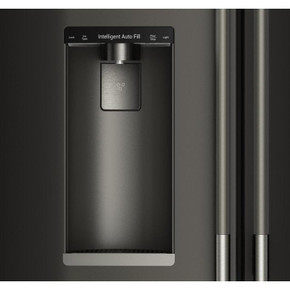 Kitchenaid® Counter-Depth French Door Refrigerator with Intelligent Auto Fill KRFC536SBE