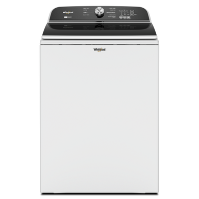 6.0-6.1 Cu. Ft. Whirlpool® Top Load Washer with Removable Agitator WTW6157PW