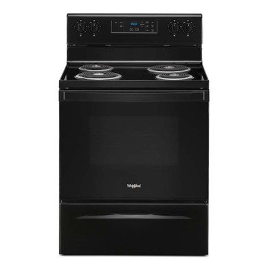 4.8 cu. ft. Whirlpool® electric range with Keep Warm setting YWFC150M0JB