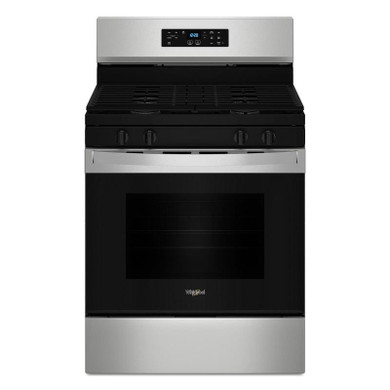 Whirlpool® 30-inch Self Clean Gas Range with No Preheat Mode WFGS3530RS