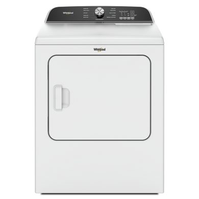 7.0 Cu. Ft. Whirlpool® Top Load Electric Dryer with Moisture Sensor YWED6150PW