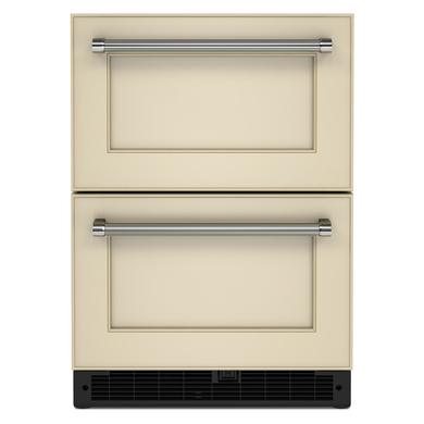 Kitchenaid® 24 Panel-Ready Undercounter Double-Drawer Refrigerator KUDR204KPA