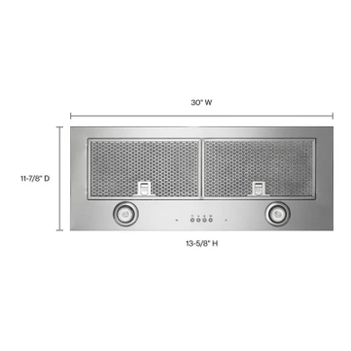 30" Custom Hood Liner UVL5430JSS