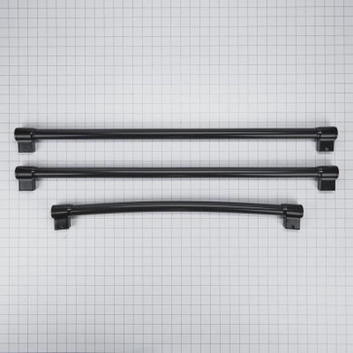 French Door Refrigerator Handle Kit, Black W10716726