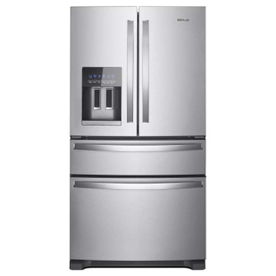 Whirlpool® 36-Inch Wide French Door Bottom Mount Refrigerator - 25 cu. ft. WRMF3636RZ