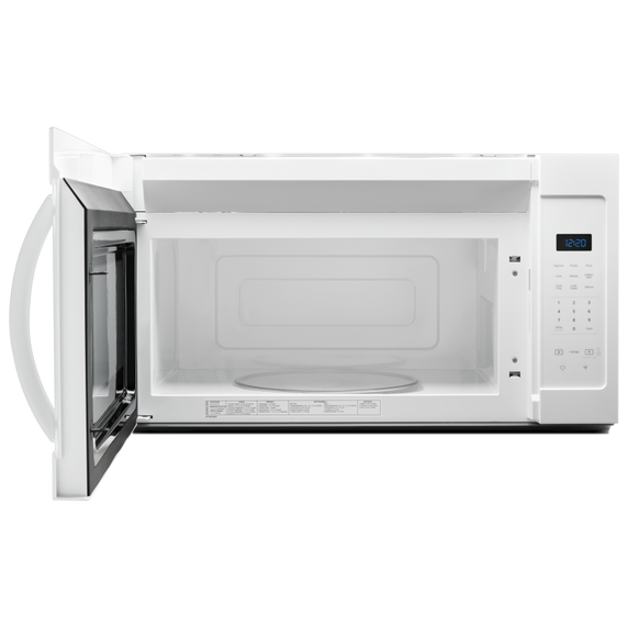 Whirlpool® 1.7 cu. ft. Microwave Hood Combination with Electronic Touch Controls YWMH31017HW