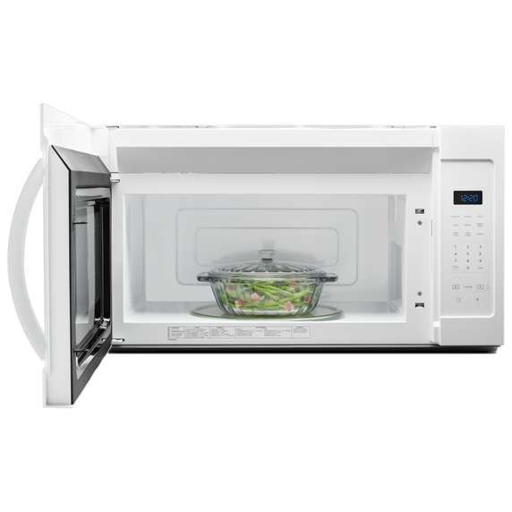 Whirlpool® 1.7 cu. ft. Microwave Hood Combination with Electronic Touch Controls YWMH31017HW