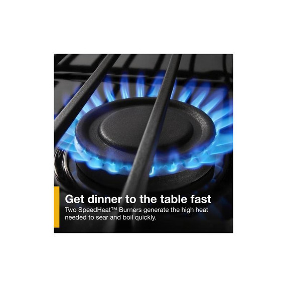5.0 Cu. Ft. Whirlpool® Gas Range with Frozen Bake™ Technology WEG515S0LS