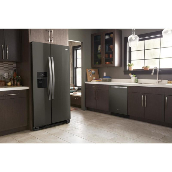 Whirlpool® 36-inch Wide Side-by-Side Refrigerator - 25 cu. ft. WRS325SDHV
