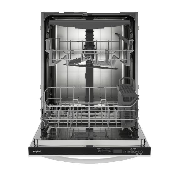 Whirlpool® 44 dBA ADA Compliant Dishwasher Flush with Cabinets with 3rd Rack WDT550SAPW