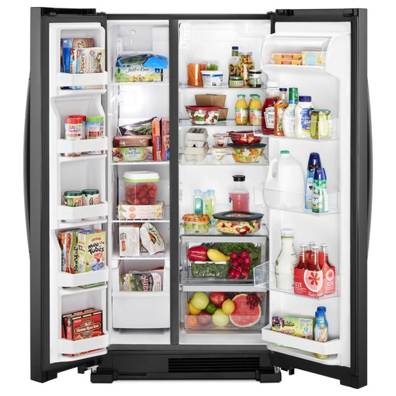 Whirlpool® 33-inch Wide Side-by-Side Refrigerator - 22 cu. ft. WRS312SNHB