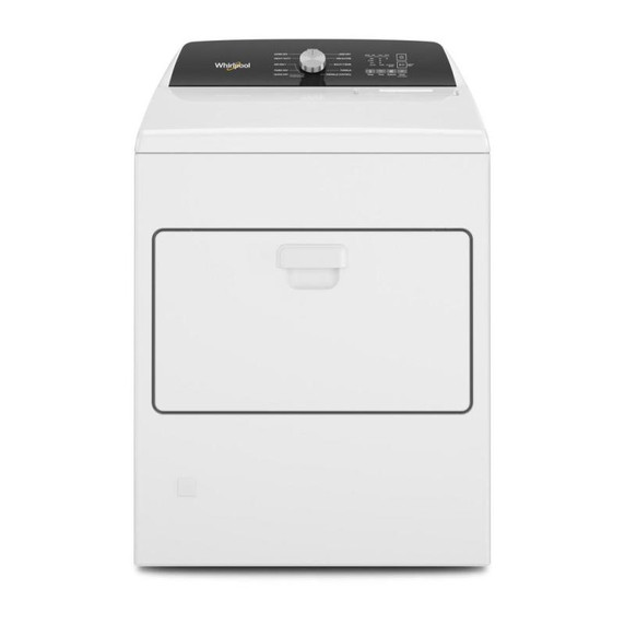 Whirlpool® 7.0 Cu. Ft. Top Load Gas Moisture Sensing Dryer WGD5010LW