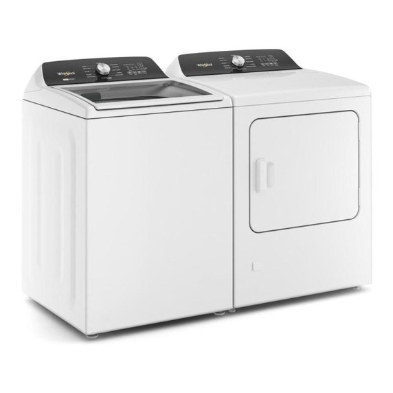 Whirlpool® 7.0 Cu. Ft. Top Load Gas Moisture Sensing Dryer with Steam WGD5050LW
