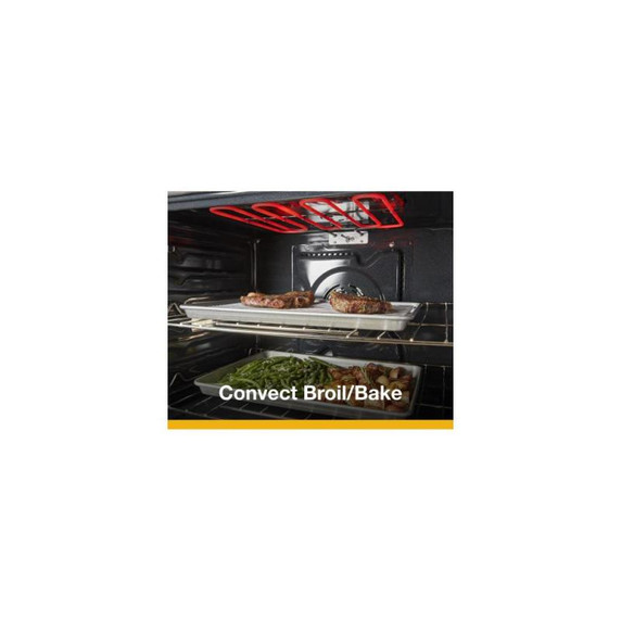 Whirlpool® 8.6 Total Cu. Ft. Double Wall Oven with Air Fry When Connected WOED5027LZ