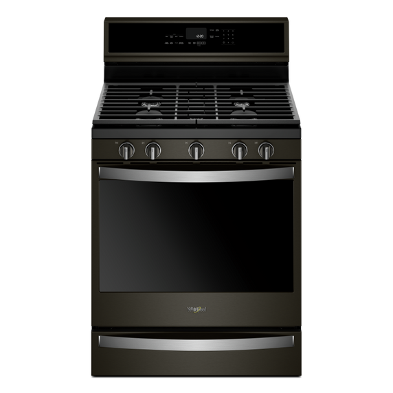 Whirlpool® 5.8 cu. ft. Smart Freestanding Gas Range with EZ-2-Lift™ Grates WFG975H0HV