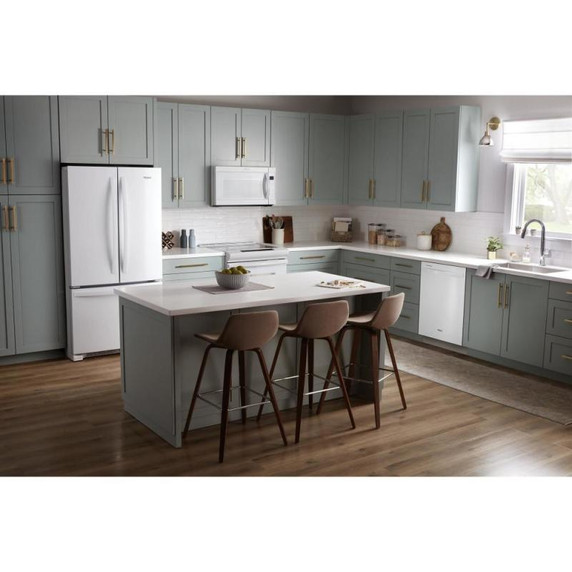 Whirlpool® 24” Dishwasher with AI Intelligent Wash and Tall Top Rack WDT740SALW