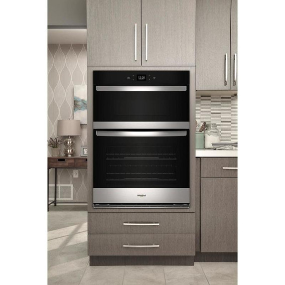 Whirlpool® 6.4 Total Cu. Ft. Combo Wall Oven with Air Fry When Connected WOEC5030LZ