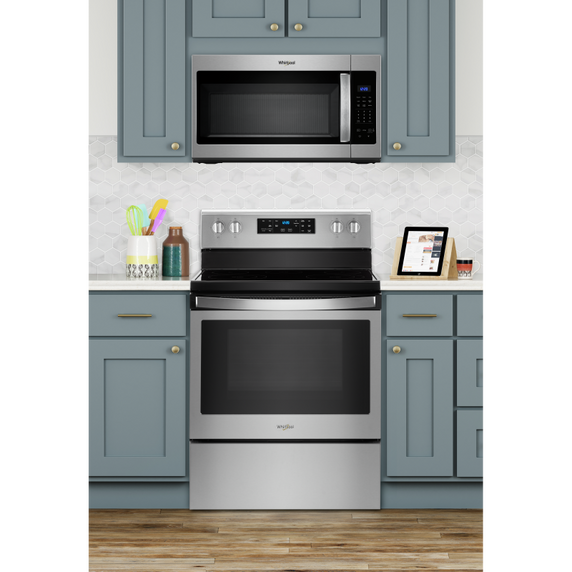 Whirlpool® 1.7 cu. ft. Microwave Hood Combination with Electronic Touch Controls YWMH31017HZ