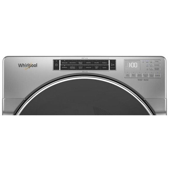 Whirlpool® 7.4 cu. ft. Front Load Electric Dryer with Steam Cycles YWED8620HC