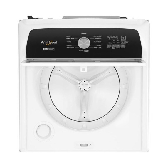 Whirlpool® 5.4 - 5.5 Cu. Ft. I.E.C. Capacity Top Load Washer with Removable Agitator WTW5057LW