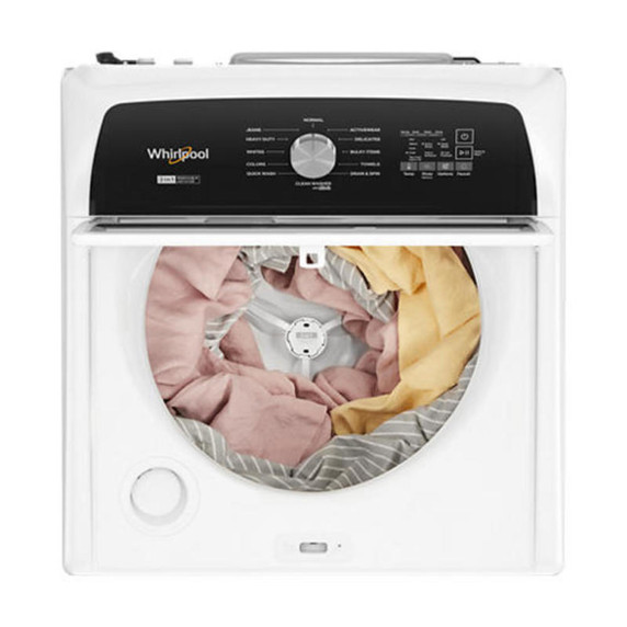 Whirlpool® 5.4 - 5.5 Cu. Ft. I.E.C. Capacity Top Load Washer with Removable Agitator WTW5057LW