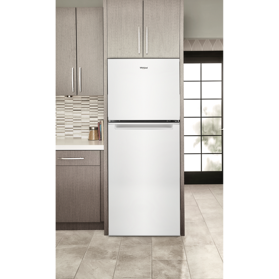 Whirlpool® 24-inch Wide Small Space Top-Freezer Refrigerator - 11.6 cu. ft. WRT312CZJW