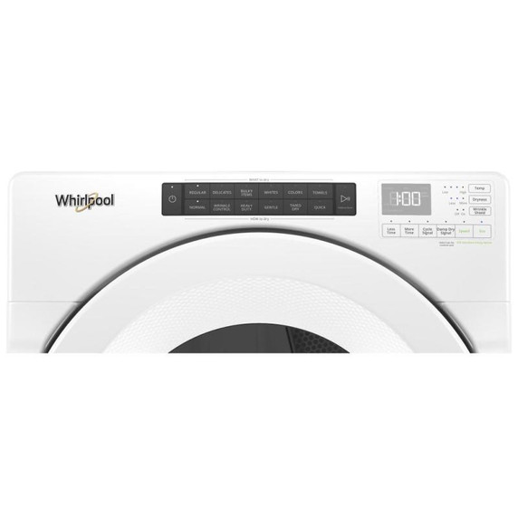 Whirlpool® 7.4 cu.ft Front Load Heat Pump Dryer with Intiutitive Touch Controls, Advanced Moisture Sensing YWHD560CHW
