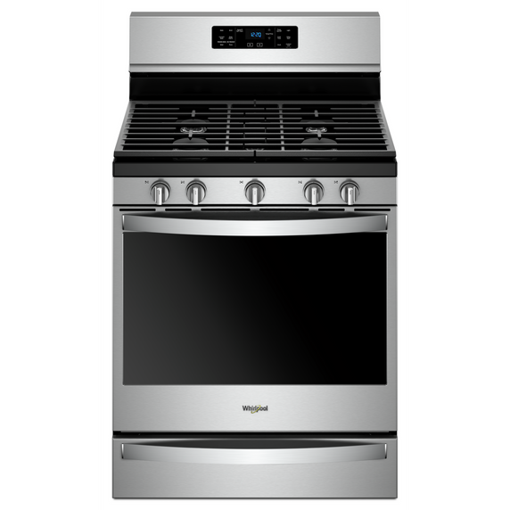 Whirlpool® 5.8 cu. ft. Freestanding Gas Range with Frozen Bake™ Technology WFG775H0HZ