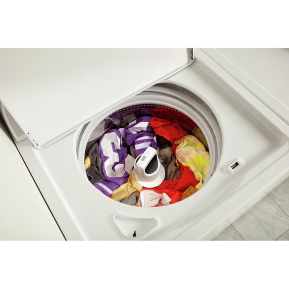 4.4–4.5 Cu. Ft. Whirlpool® Top Load Washer with Removable Agitator WTW4957PW