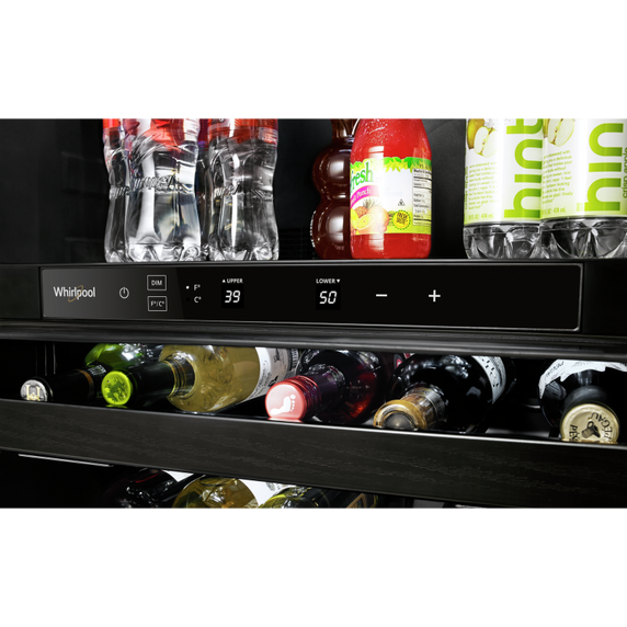 Whirlpool® 24-inch Wide Undercounter Beverage Center with Towel Bar Handle- 5.2 cu. ft. WUB35X24HZ