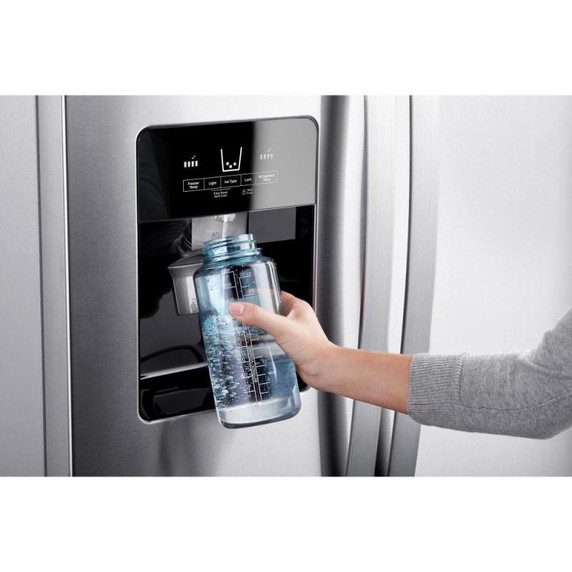 Whirlpool® 33-inch Wide Side-by-Side Refrigerator - 21 cu. ft. WRS331SDHM