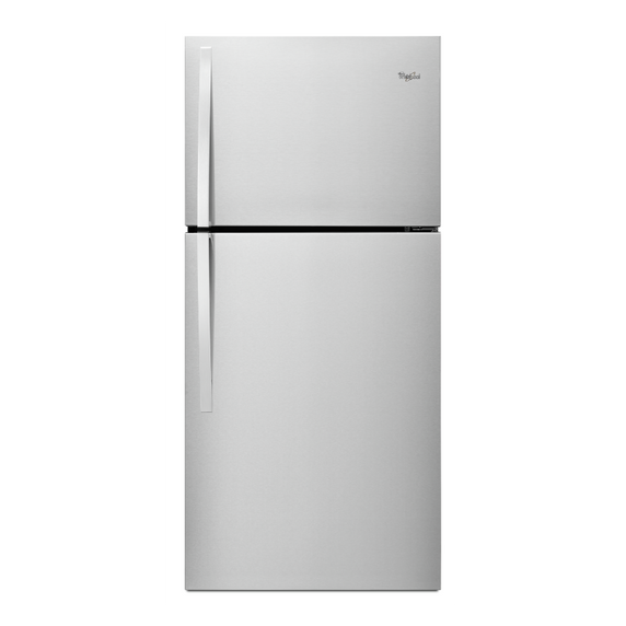 Whirlpool® 30-inch Wide Top Freezer Refrigerator - 19 cu. ft. WRT549SZDM