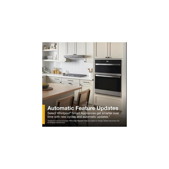 Whirlpool® 5.7 Total Cu. Ft. Combo Wall Oven with Air Fry When Connected WOEC5027LZ