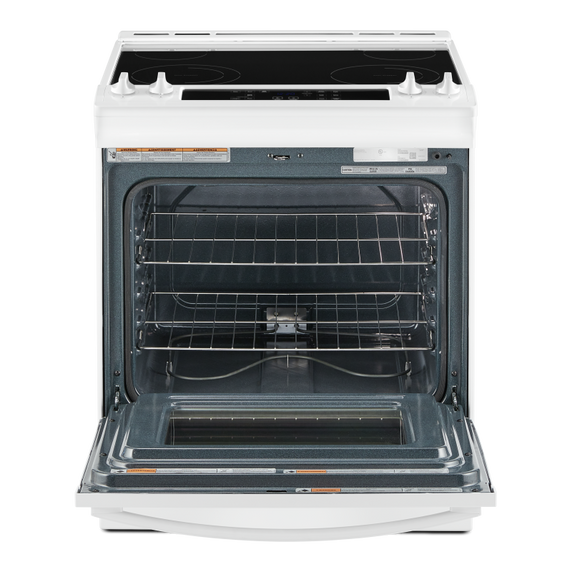 4.8 Cu. Ft. Whirlpool® Electric Range with Frozen Bake™ Technology YWEE515S0LW