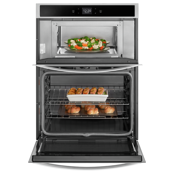 6.4 cu. ft. Smart Combination Wall Oven with Touchscreen WOC54EC0HS