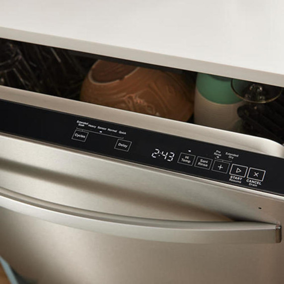 Whirlpool® 44 dBA Dishwasher Accessible Flush with Cabinets with 3rd Rack WDT550SAPZ