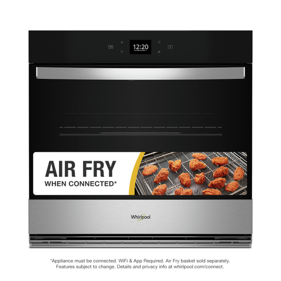 Whirlpool® 5.0 Cu. Ft. Single Wall Oven with Air Fry When Connected WOES5030LZ