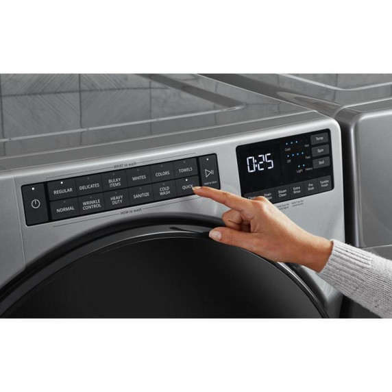 Whirlpool® 15.5" (39.4 cm) Pedestal for Front Load Washer and Dryer with Storage WFP2715HC