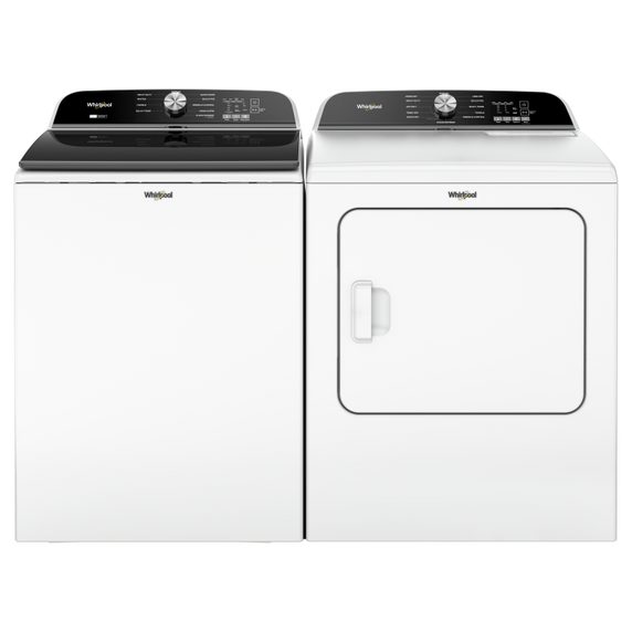 7.0 Cu. Ft. Whirlpool® Top Load Electric Dryer with Moisture Sensor YWED6150PW