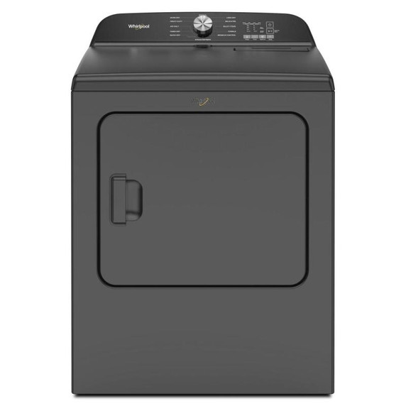 7.0 Cu. Ft. Whirlpool® Top Load Electric Dryer with Moisture Sensor YWED6150PB